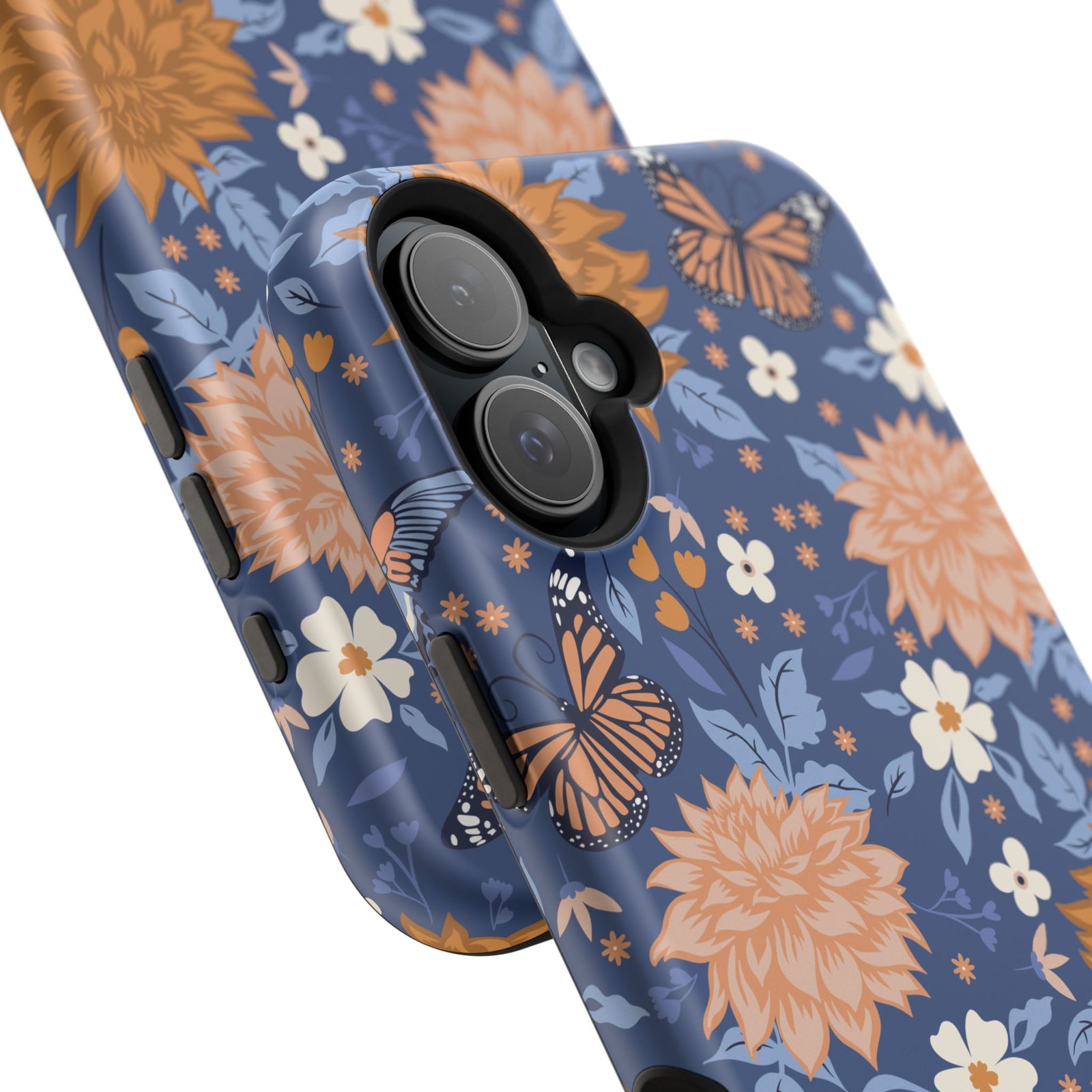 Floral Bliss – Magnetic Tough iPhone Case