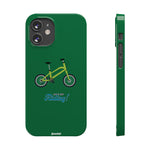 Riding in Racing Green – Slim iPhone Case