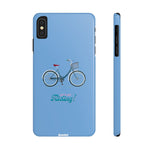 Riding in Blue – Slim iPhone Case