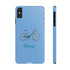 Riding in Blue – Slim iPhone Case