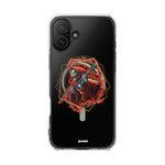 Fiery Reaper - Magnetic Clear iPhone Case