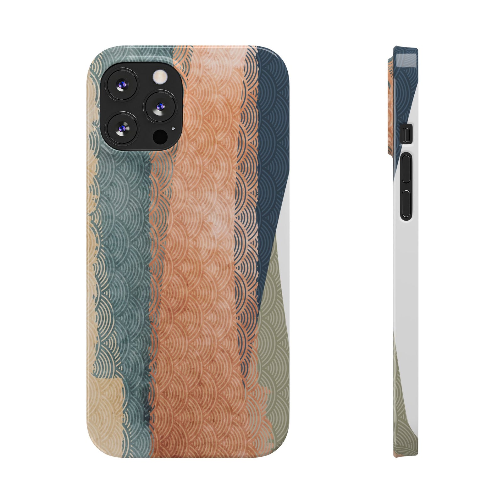 Seigaiha Abstract – Slim iPhone Case