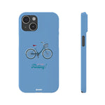 Riding in Blue – Slim iPhone Case