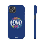 All You Need Is Love – Slim iPhone Case