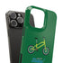 Riding in Racing Green – Slim iPhone Case