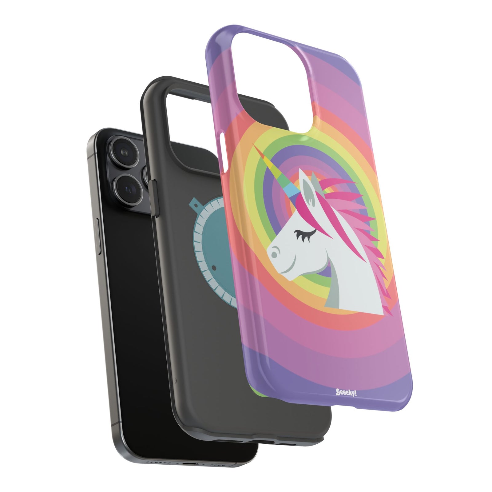 Unicorn’s Rainbow Radiance – Magnetic Tough iPhone Case