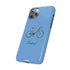 Riding in Blue – Slim iPhone Case