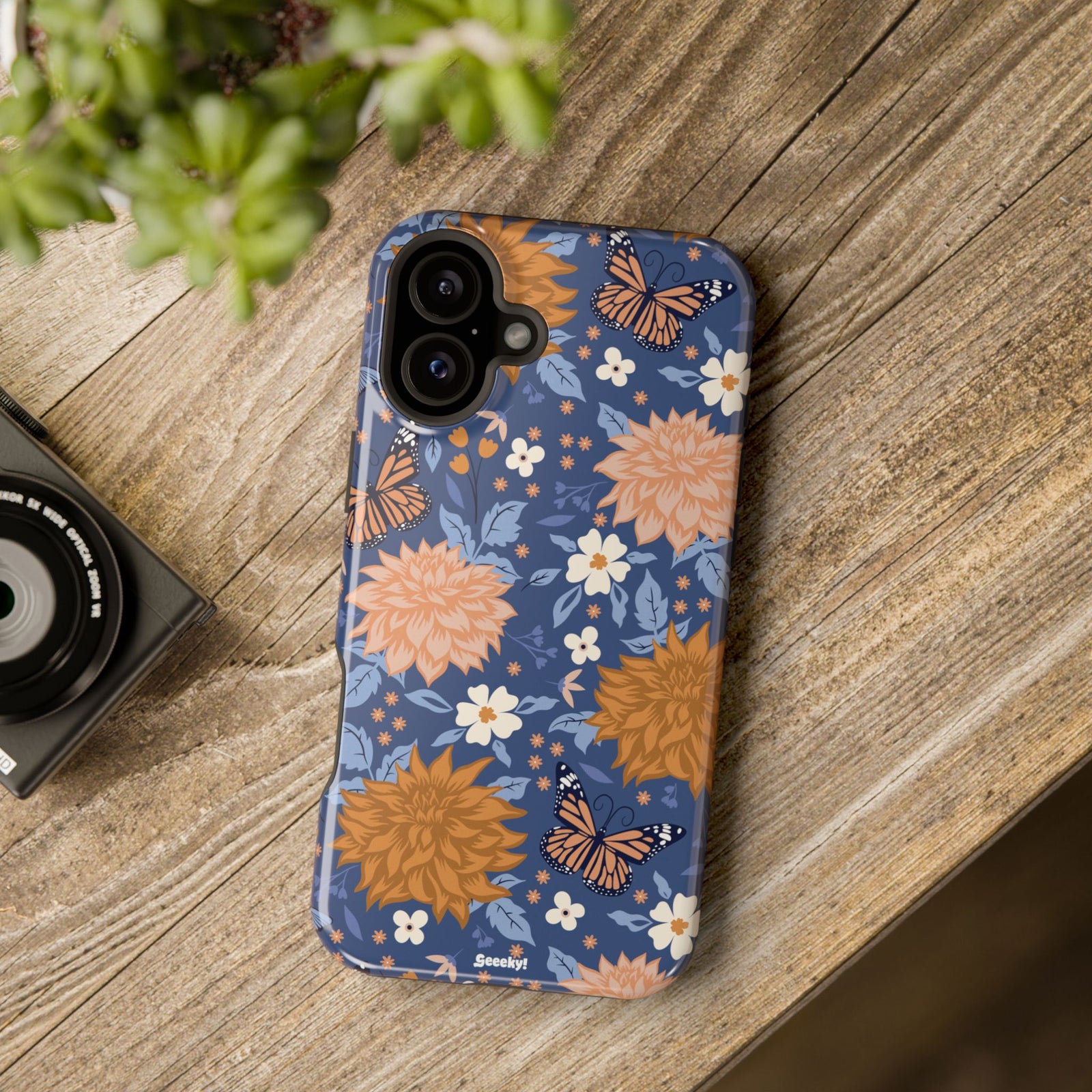 Floral Bliss – Magnetic Tough iPhone Case