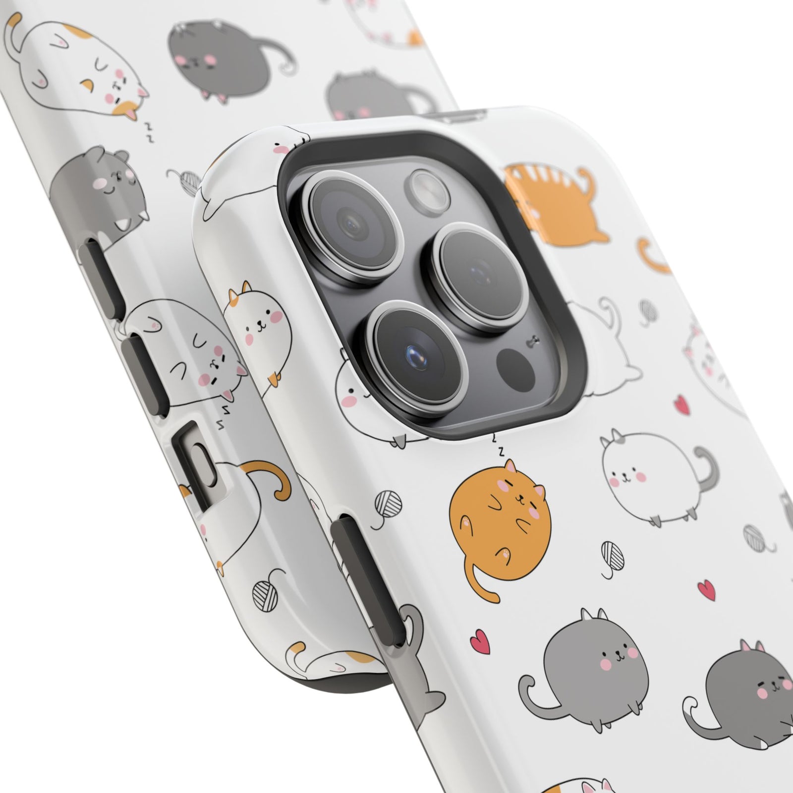 Chubby Cat Cuddle – Magnetic Tough iPhone Case