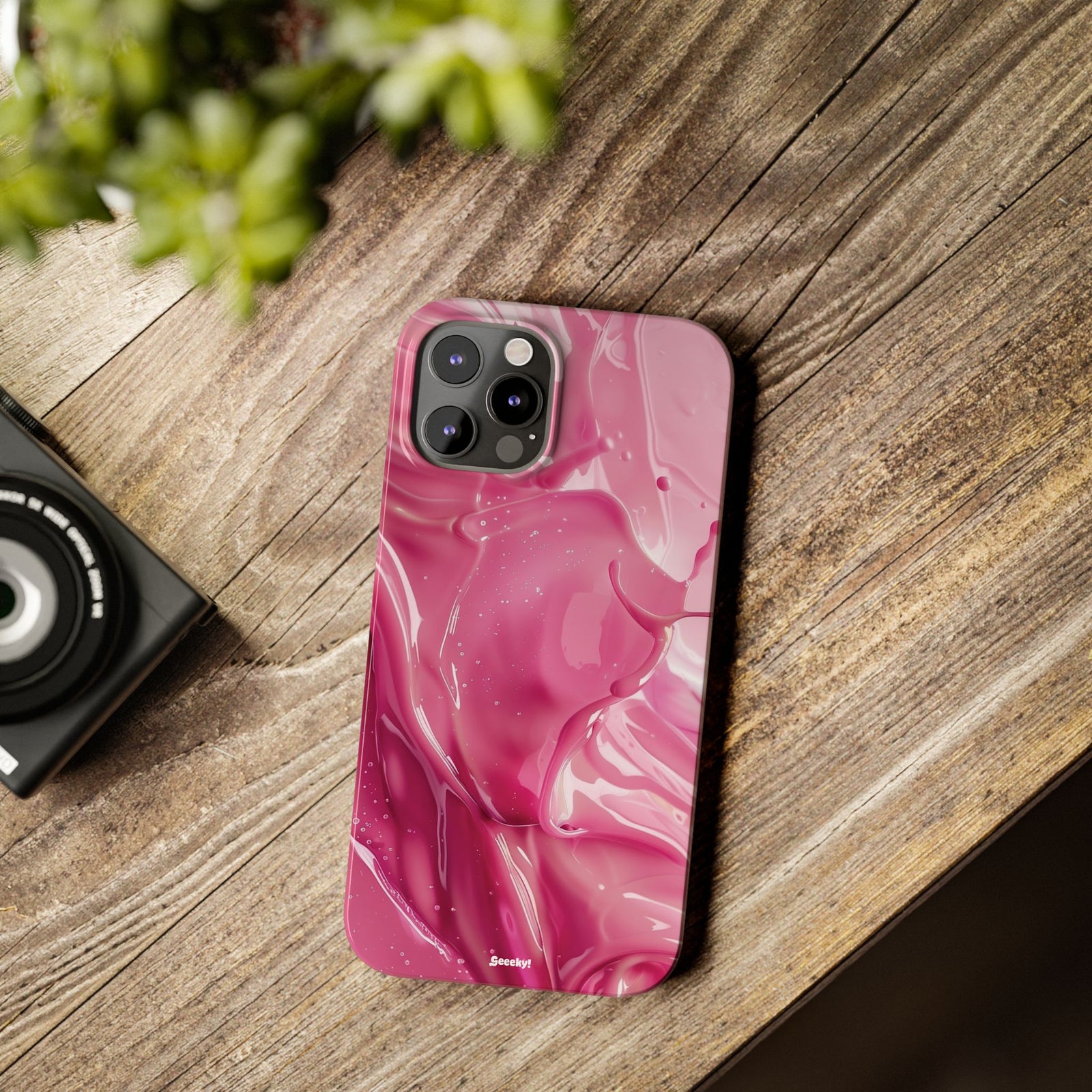 PAINT ME in PINK – Slim iPhone Case