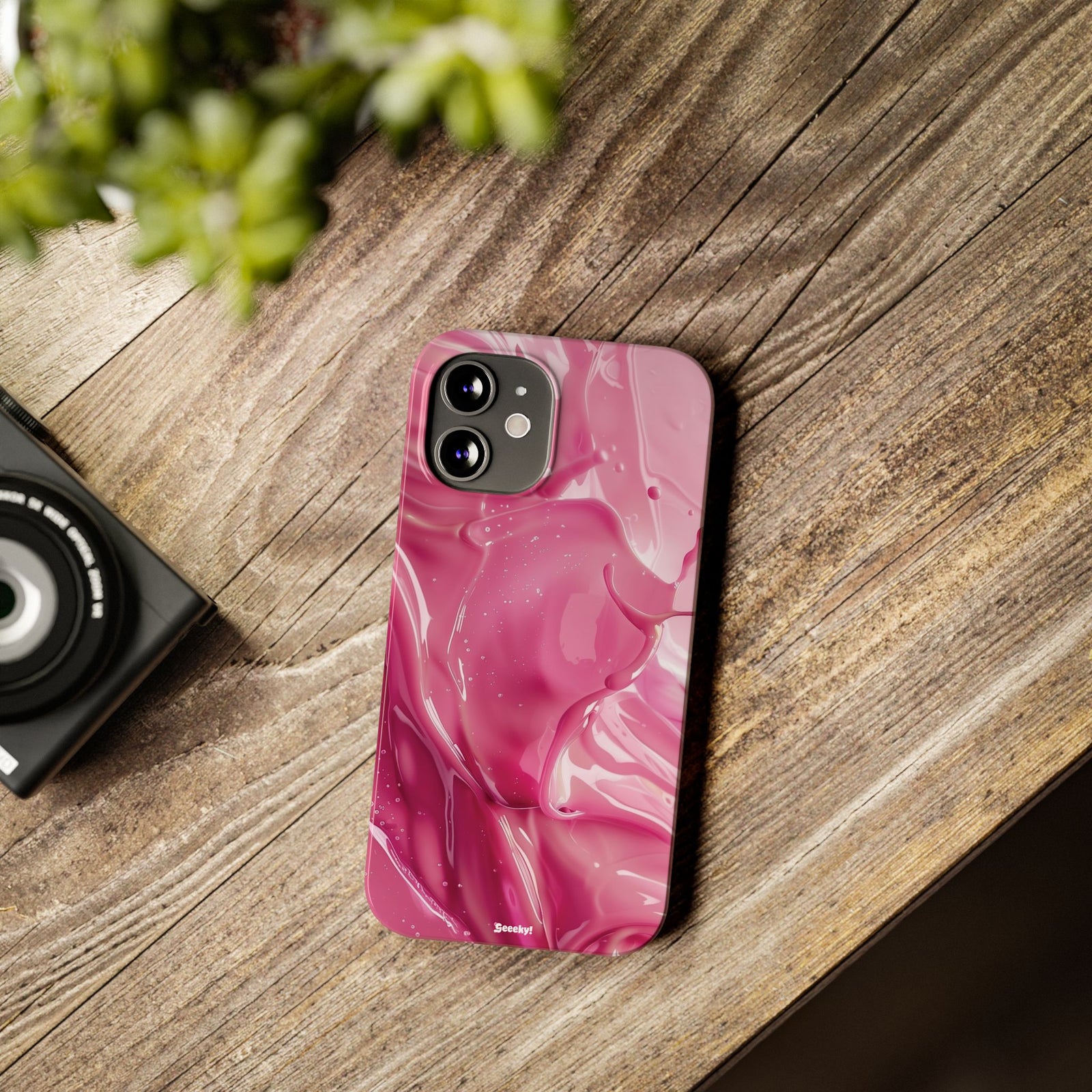 PAINT ME in PINK – Slim iPhone Case