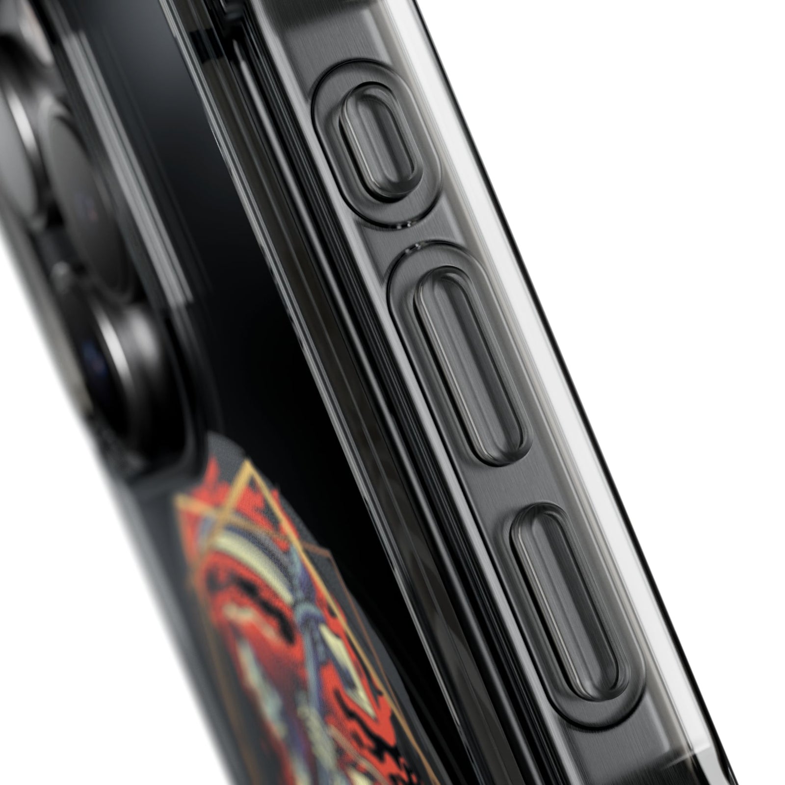 Fiery Reaper - Magnetic Clear iPhone Case