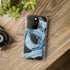 Aqua Surge - Magnetic Clear iPhone Case