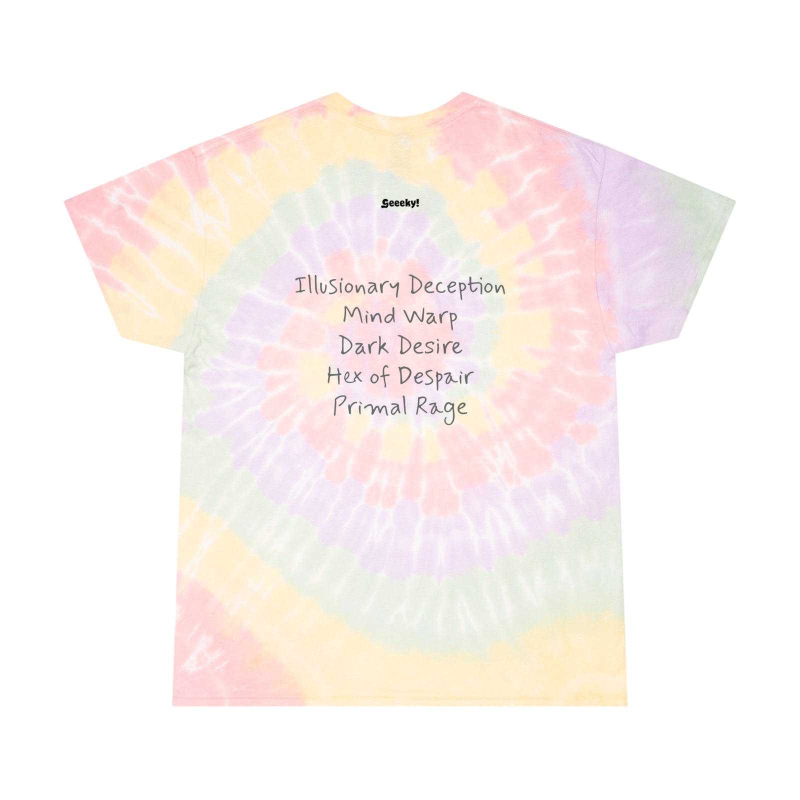 RPG Monsters: Simian Sorcerer –  Tie-Dye Tee, Spiral