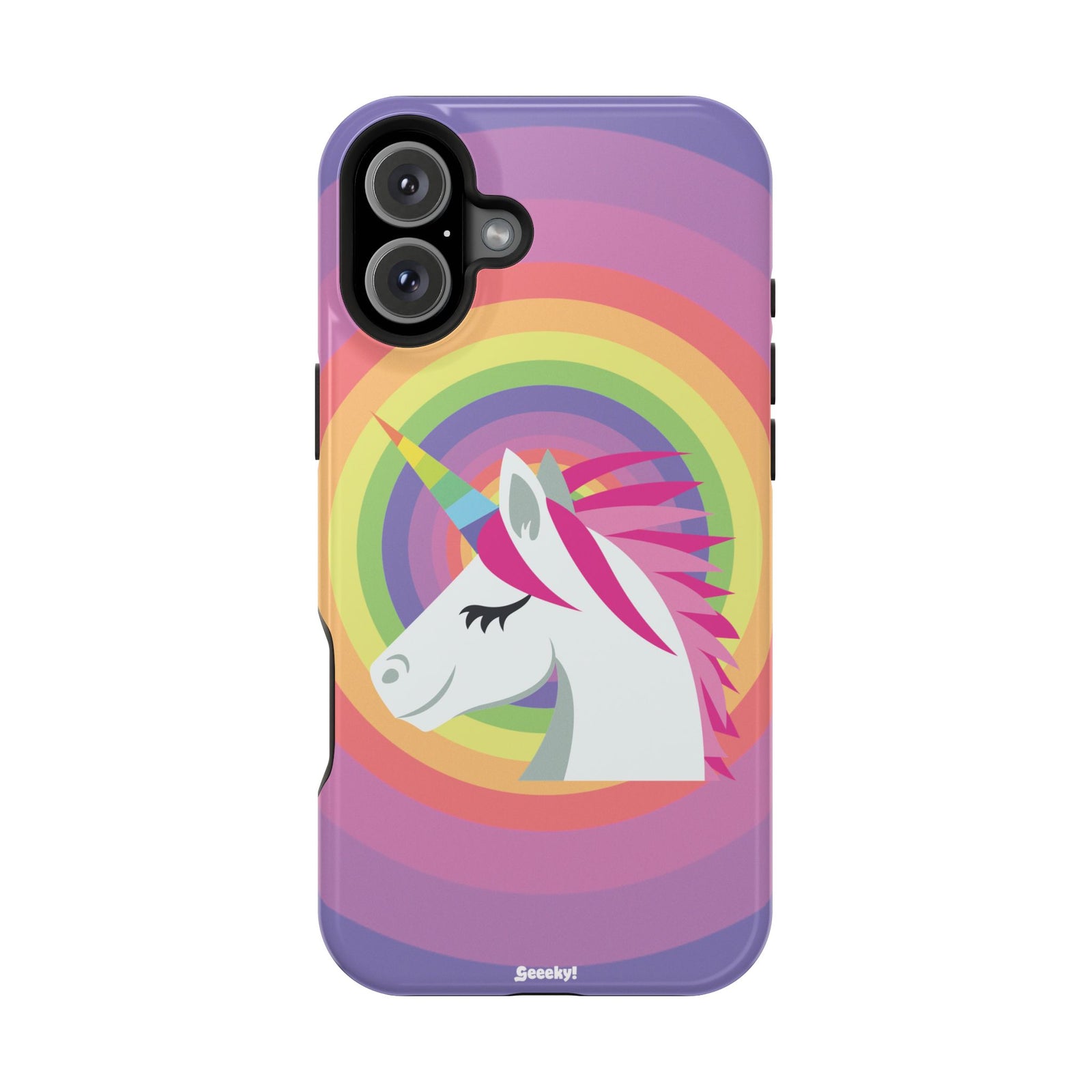 Unicorn’s Rainbow Radiance – Magnetic Tough iPhone Case