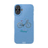 Riding in Blue – Slim iPhone Case