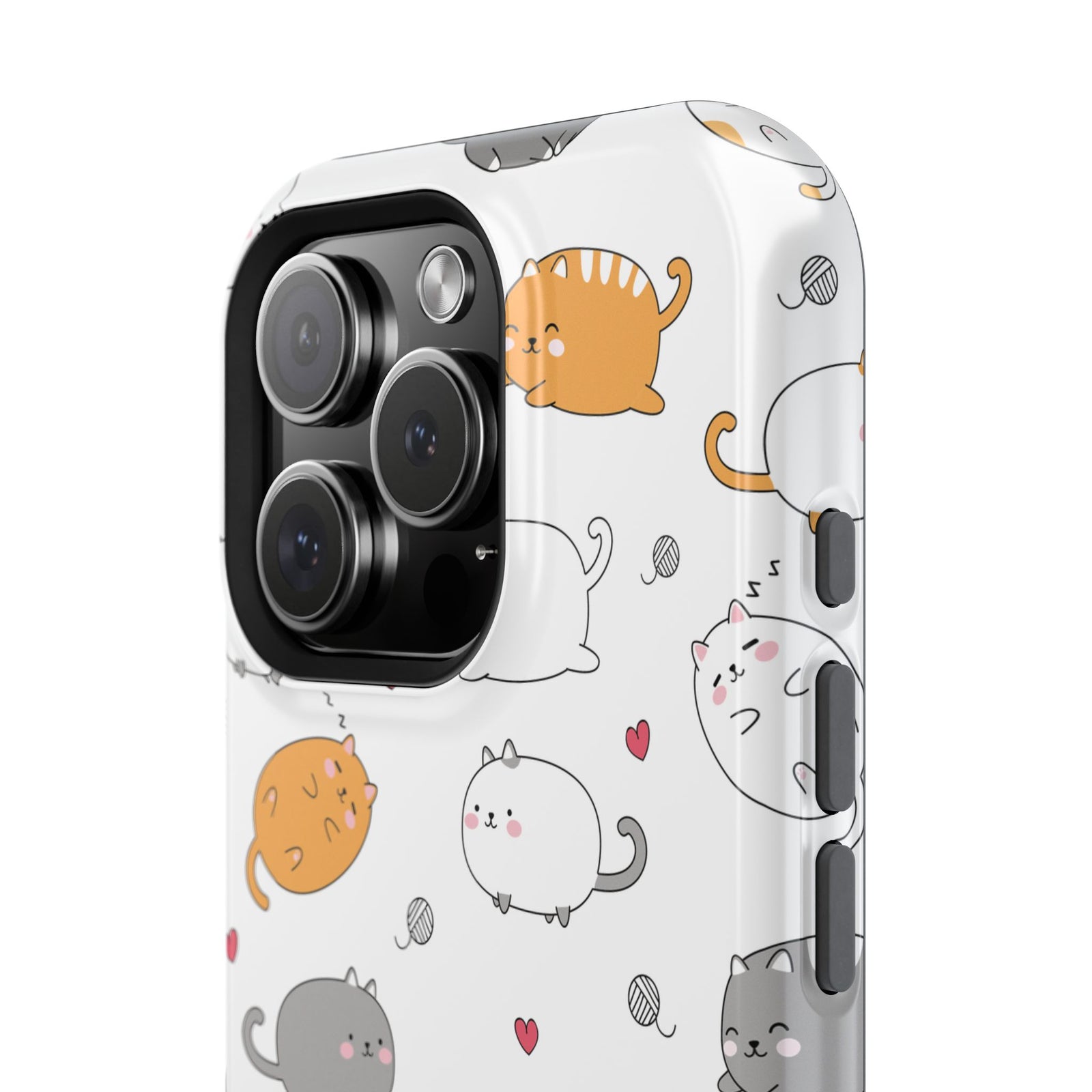 Chubby Cat Cuddle – Magnetic Tough iPhone Case