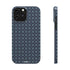 Blue Geometric Bliss – Slim iPhone Case