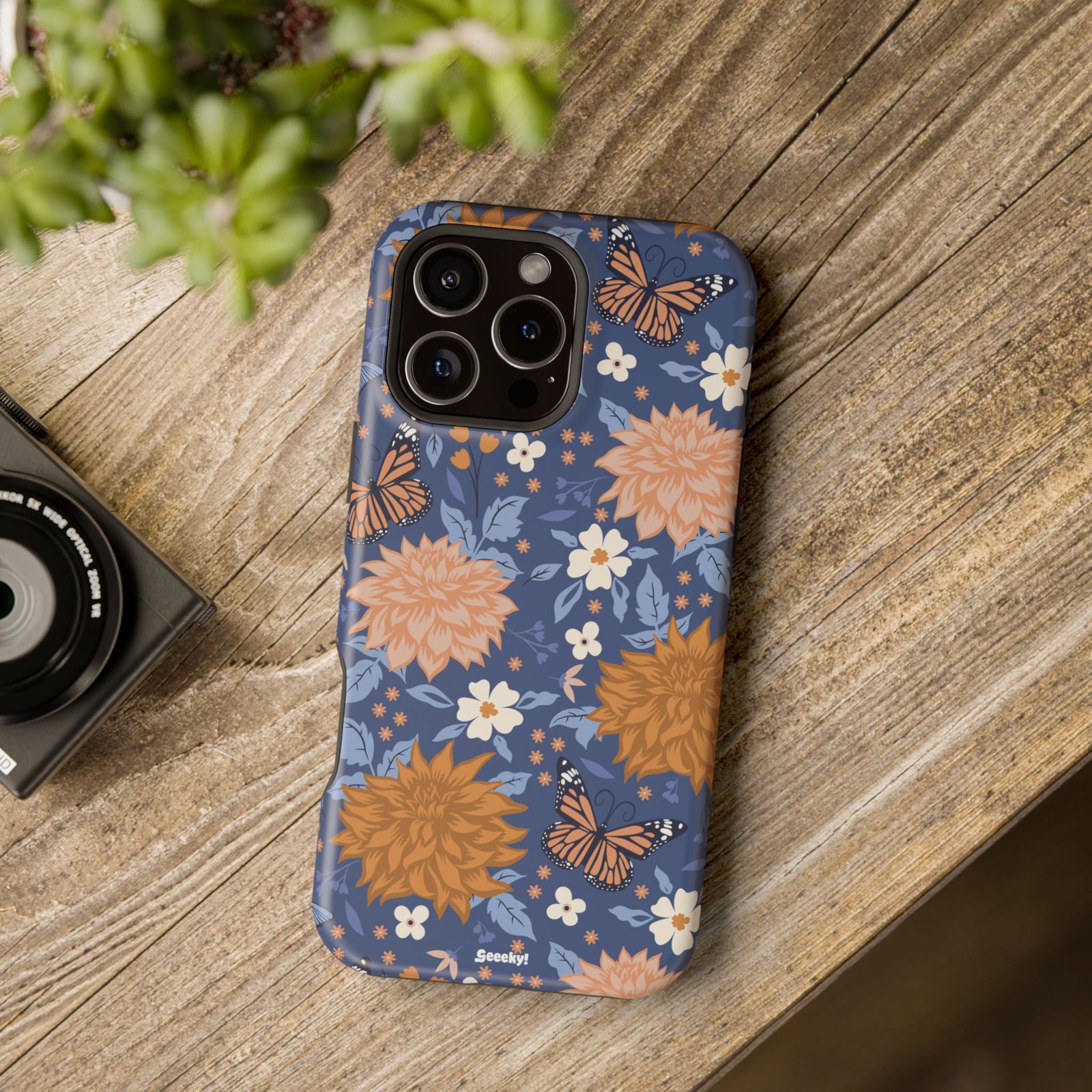 Floral Bliss – Magnetic Tough iPhone Case