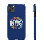 All You Need Is Love – Slim iPhone Case