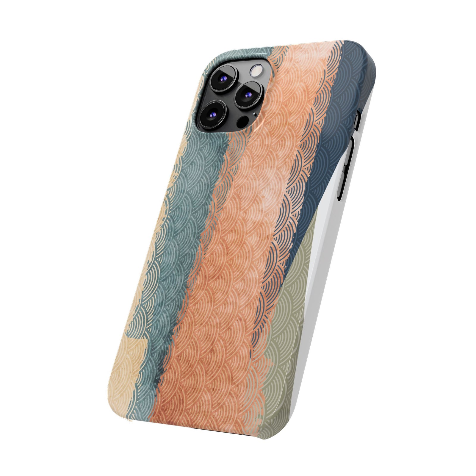 Seigaiha Abstract – Slim iPhone Case