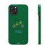 Riding in Racing Green – Slim iPhone Case