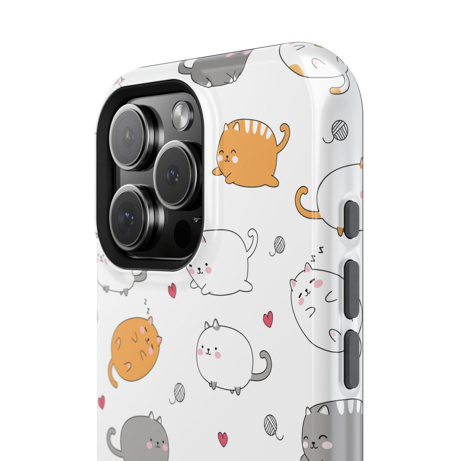 Chubby Cat Cuddle – Magnetic Tough iPhone Case