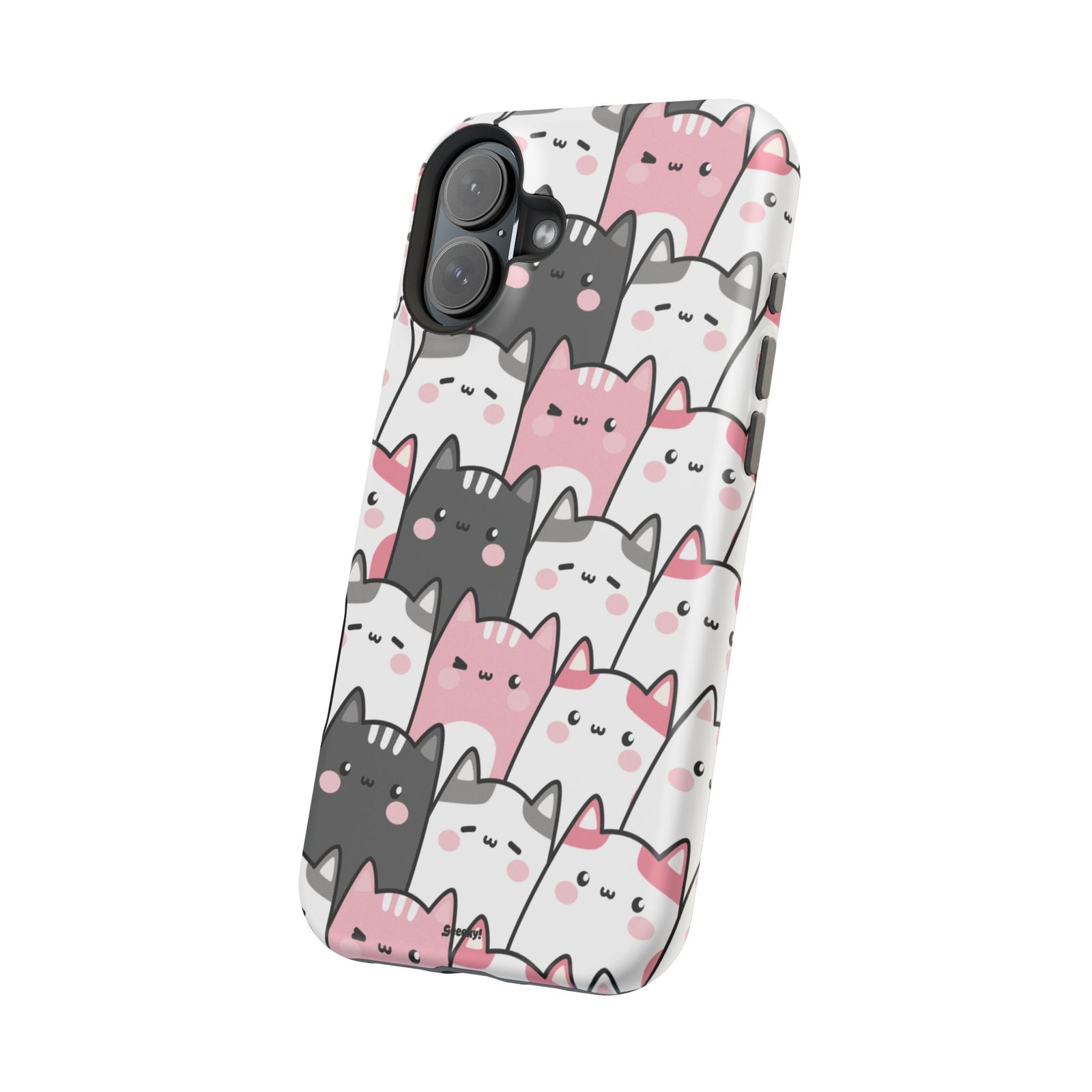 Chubby Cat Mega Cuddle – Magnetic Tough iPhone Case