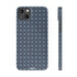 Blue Geometric Bliss – Slim iPhone Case