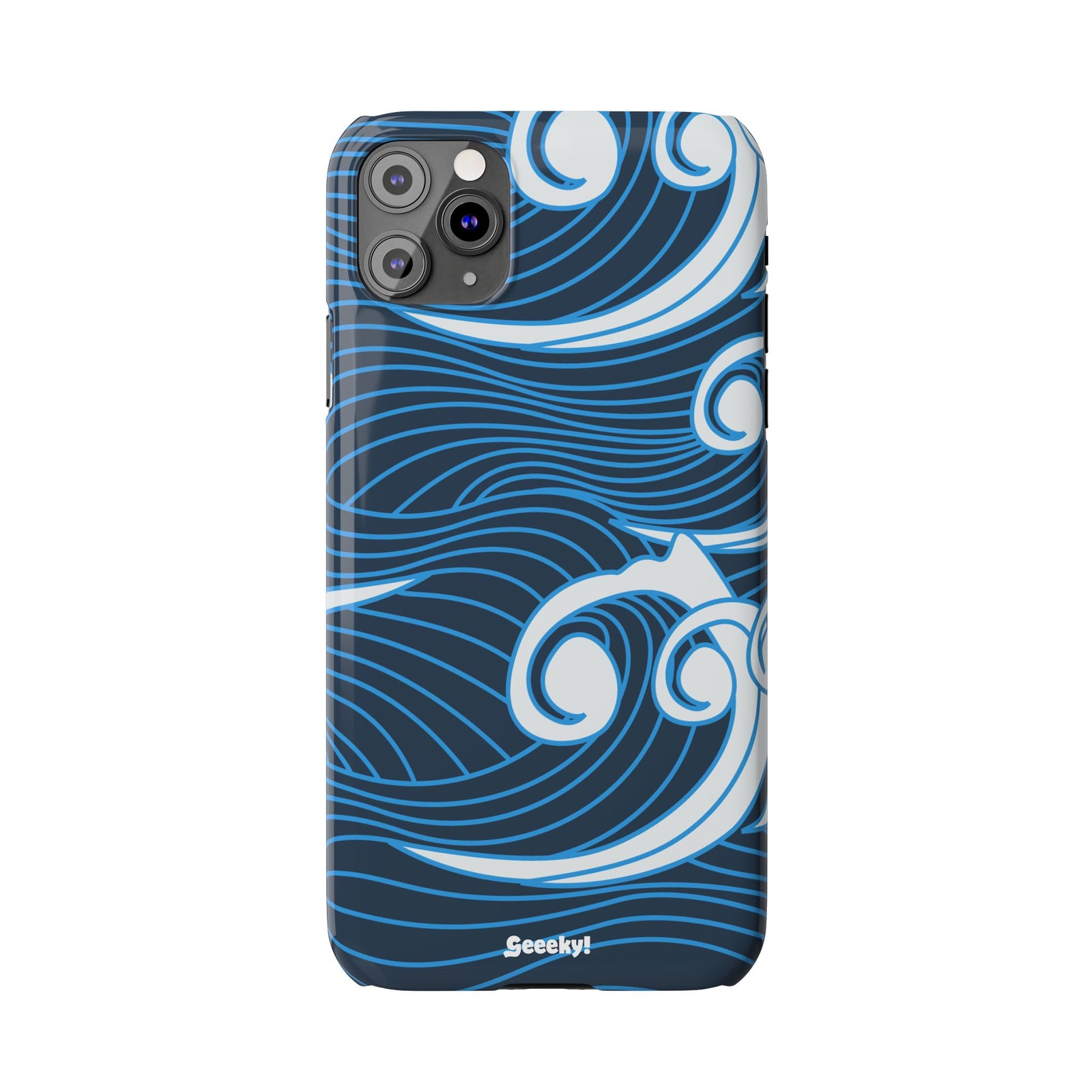 Ocean Waves – Slim Japanese Art Phone Case