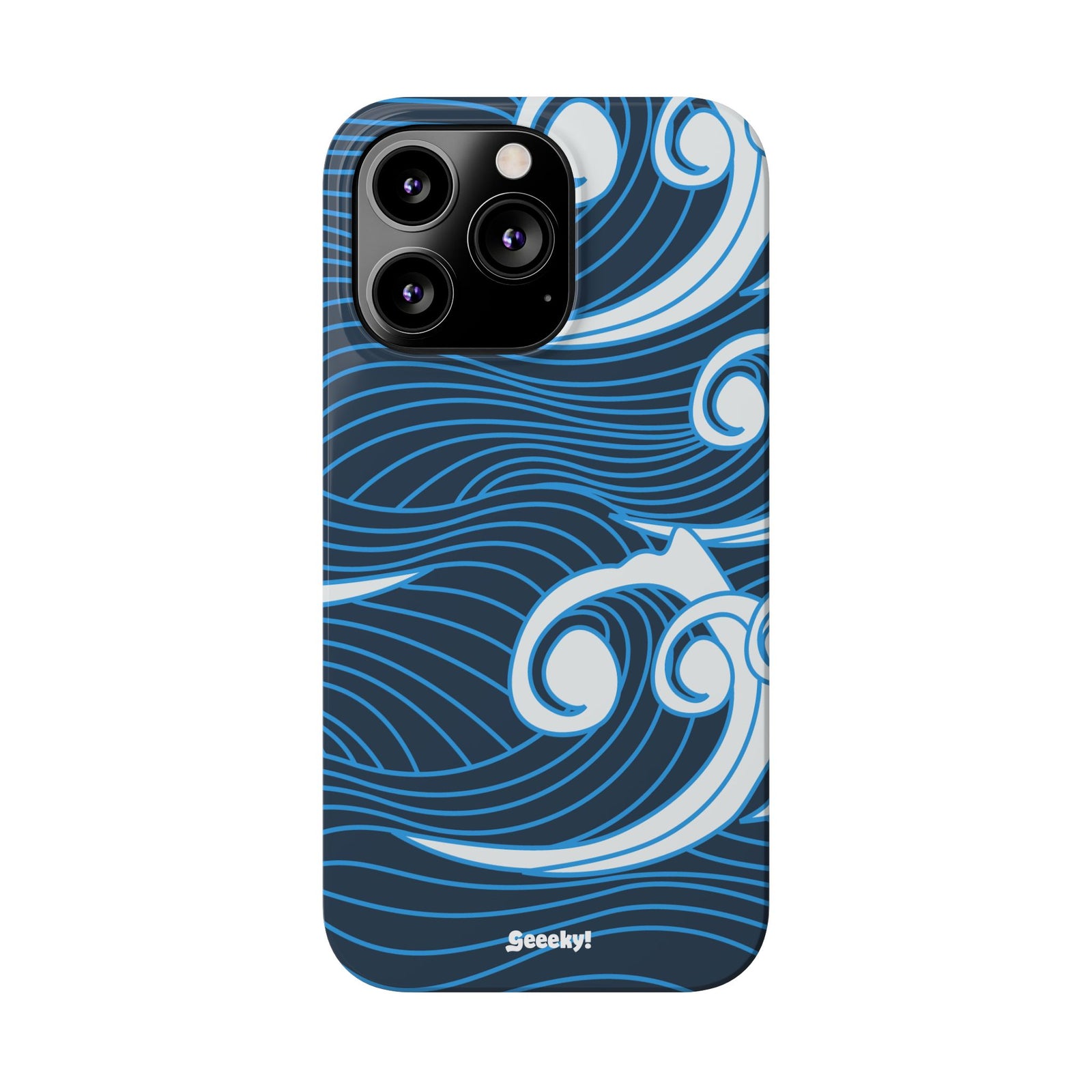 Ocean Waves – Slim Japanese Art Phone Case