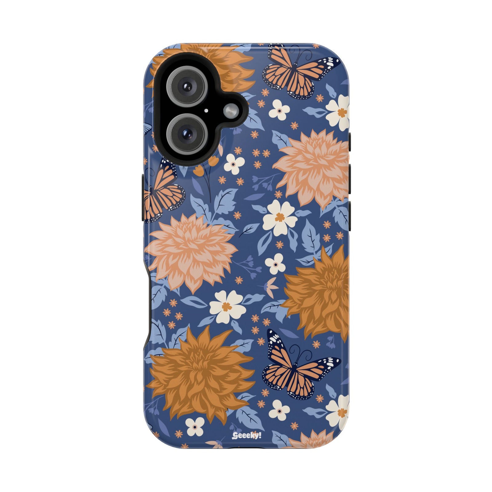 Floral Bliss – Magnetic Tough iPhone Case