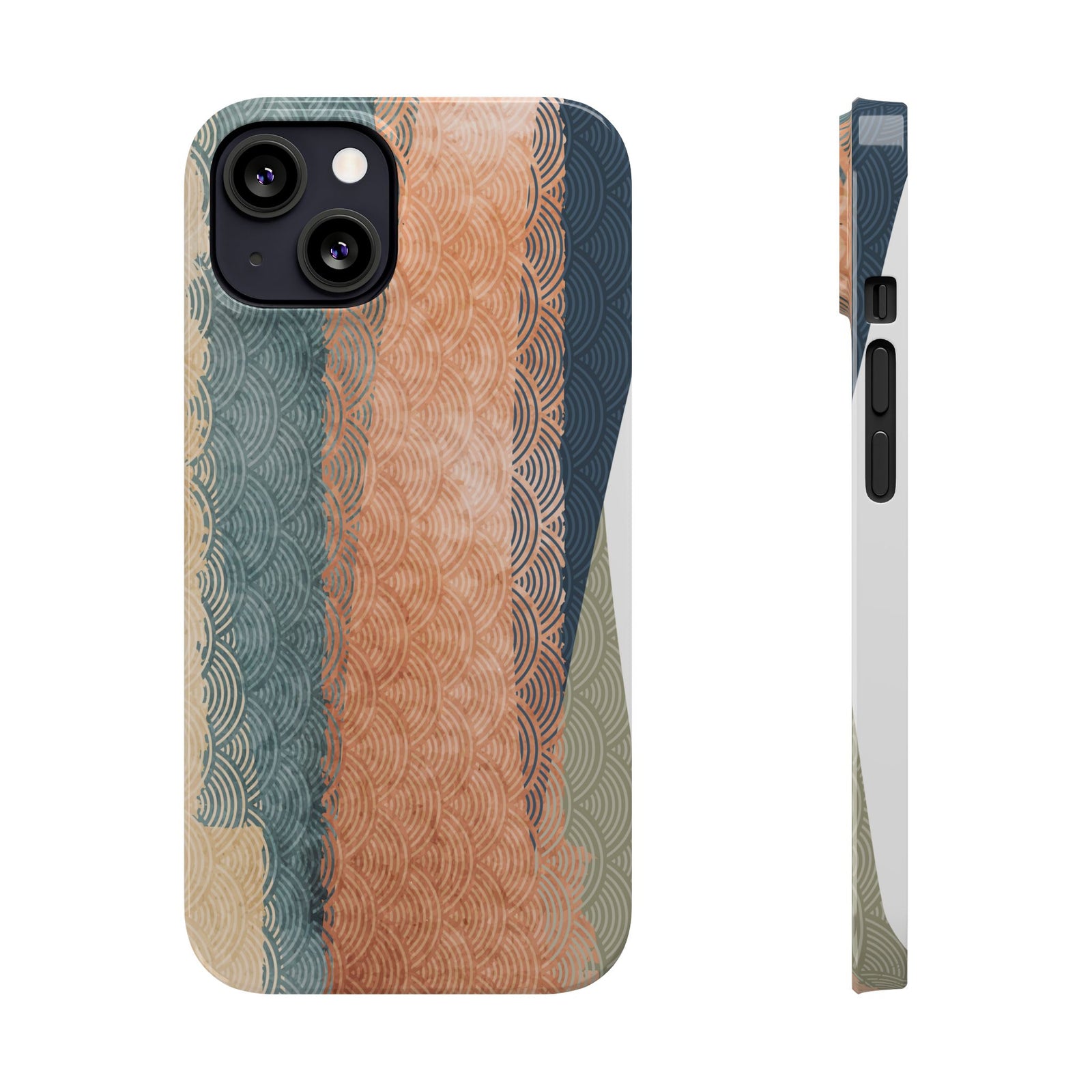 Seigaiha Abstract – Slim iPhone Case