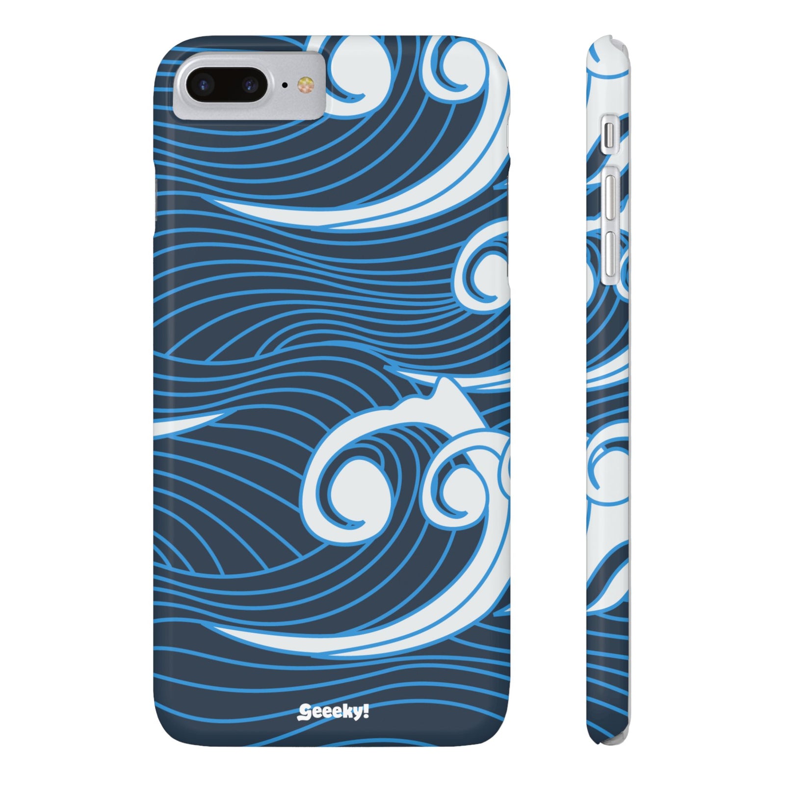 Ocean Waves – Slim Japanese Art Phone Case