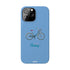 Riding in Blue – Slim iPhone Case