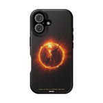 Red Solar Flare – Magnetic Tough iPhone Case