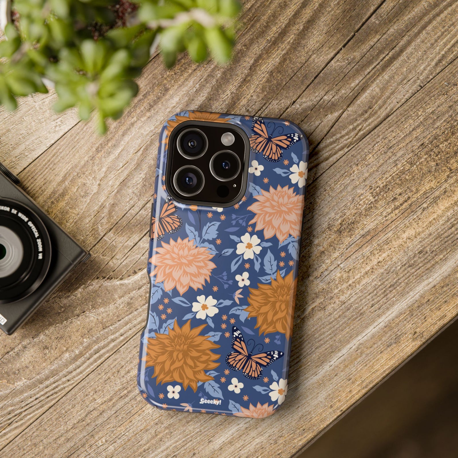 Floral Bliss – Magnetic Tough iPhone Case