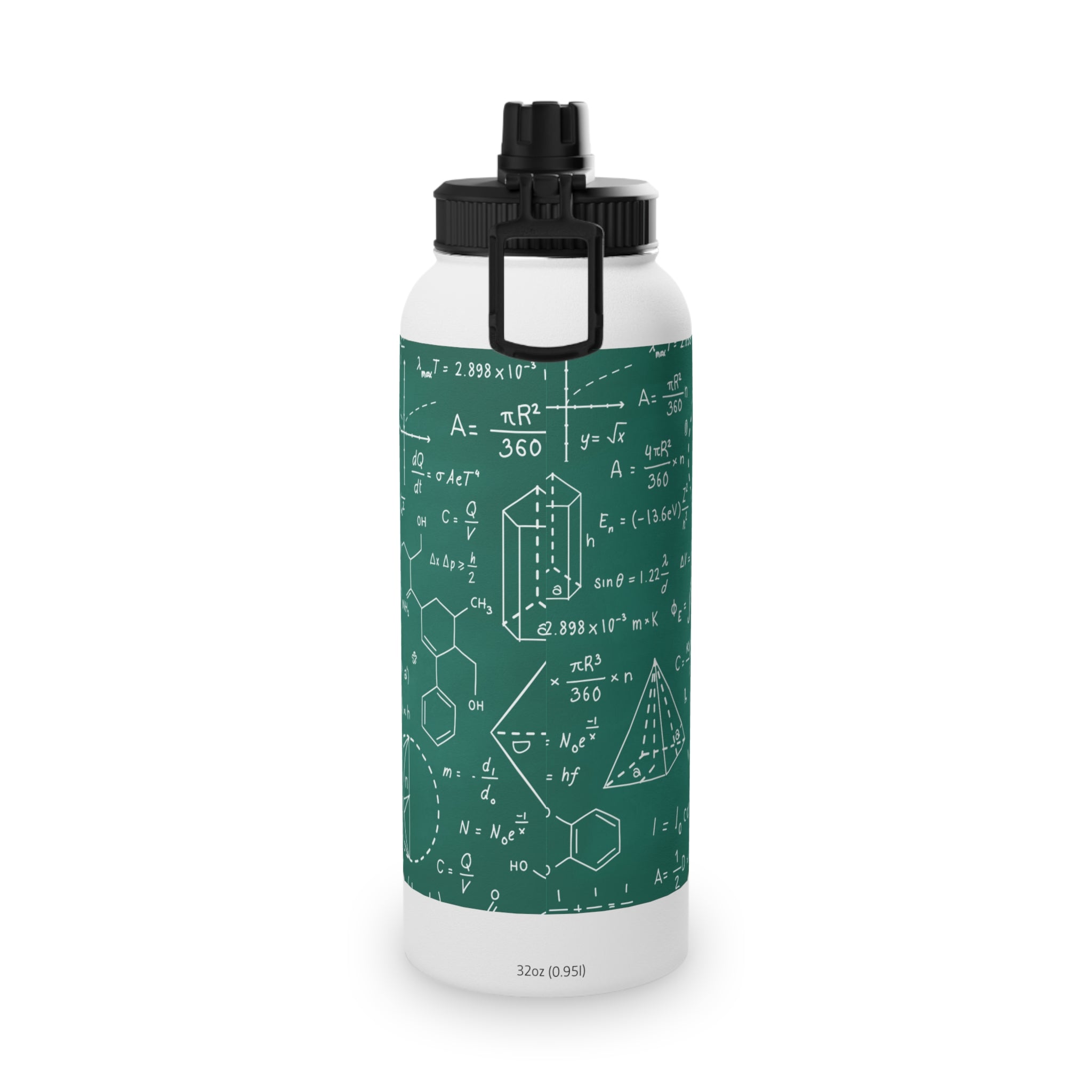 Learning Chemistry – Stainless Steel Water Bottle (32oz)