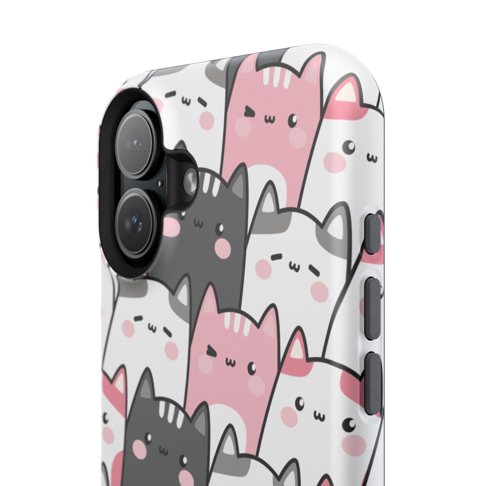 Chubby Cat Mega Cuddle – Magnetic Tough iPhone Case