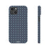 Blue Geometric Bliss – Slim iPhone Case