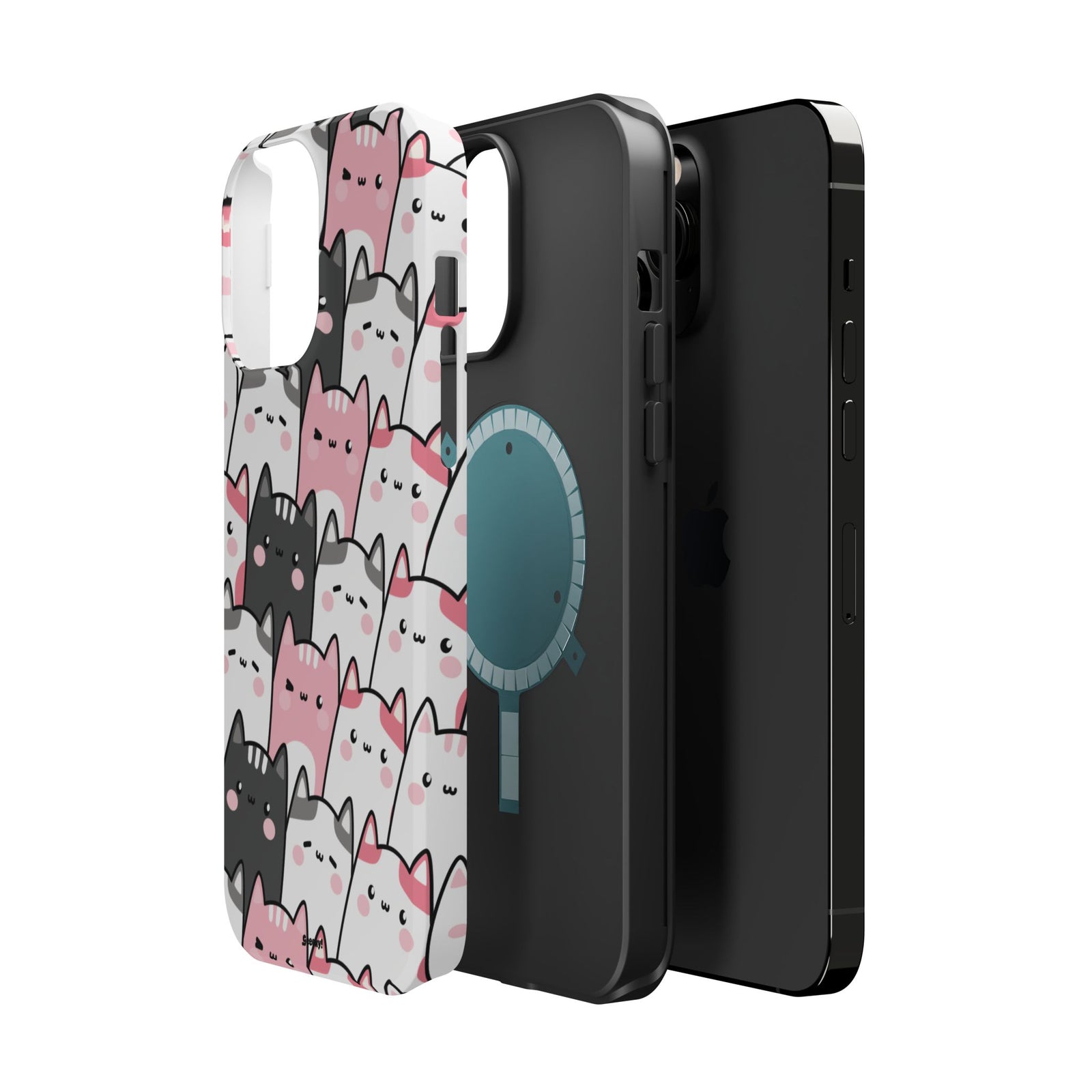 Chubby Cat Mega Cuddle – Magnetic Tough iPhone Case