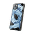 Aqua Surge - Magnetic Clear iPhone Case