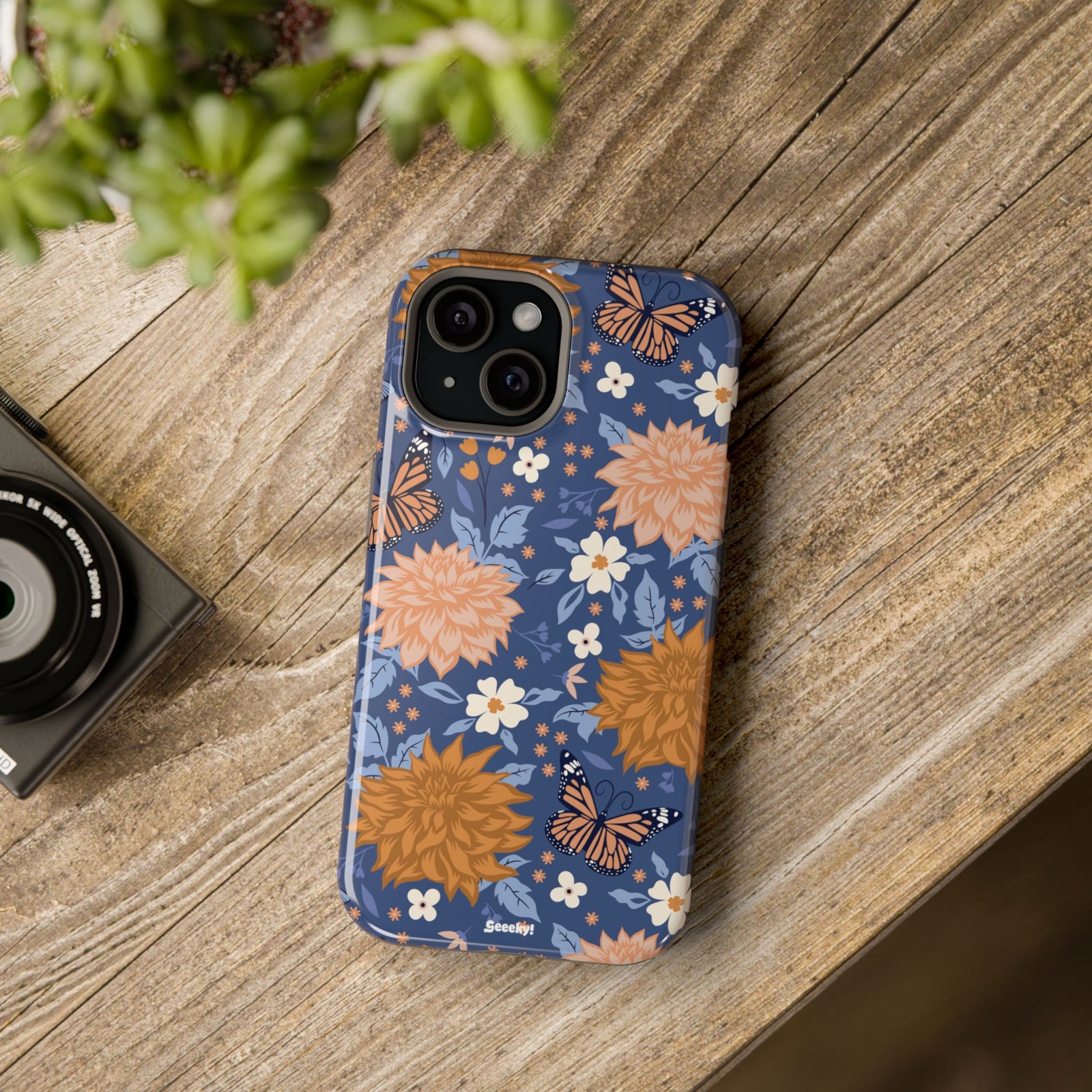 Floral Bliss – Magnetic Tough iPhone Case