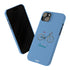 Riding in Blue – Slim iPhone Case