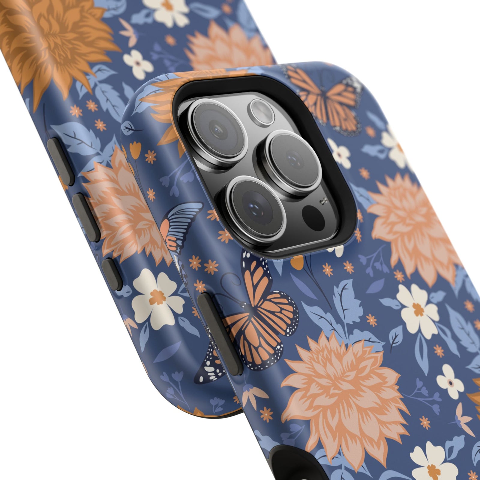 Floral Bliss – Magnetic Tough iPhone Case