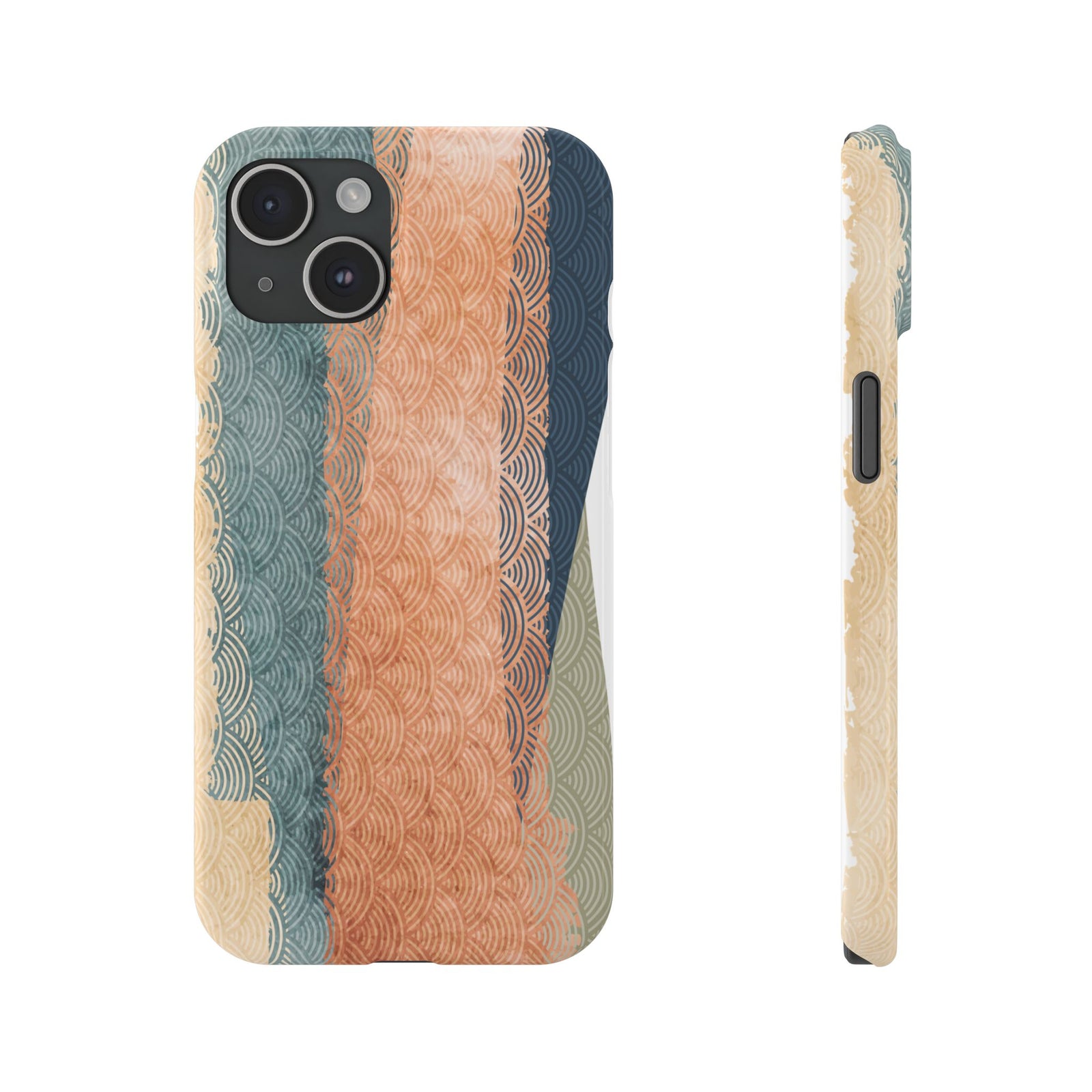 Seigaiha Abstract – Slim iPhone Case