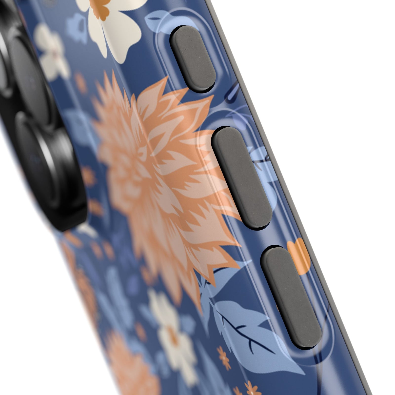 Floral Bliss – Magnetic Tough iPhone Case