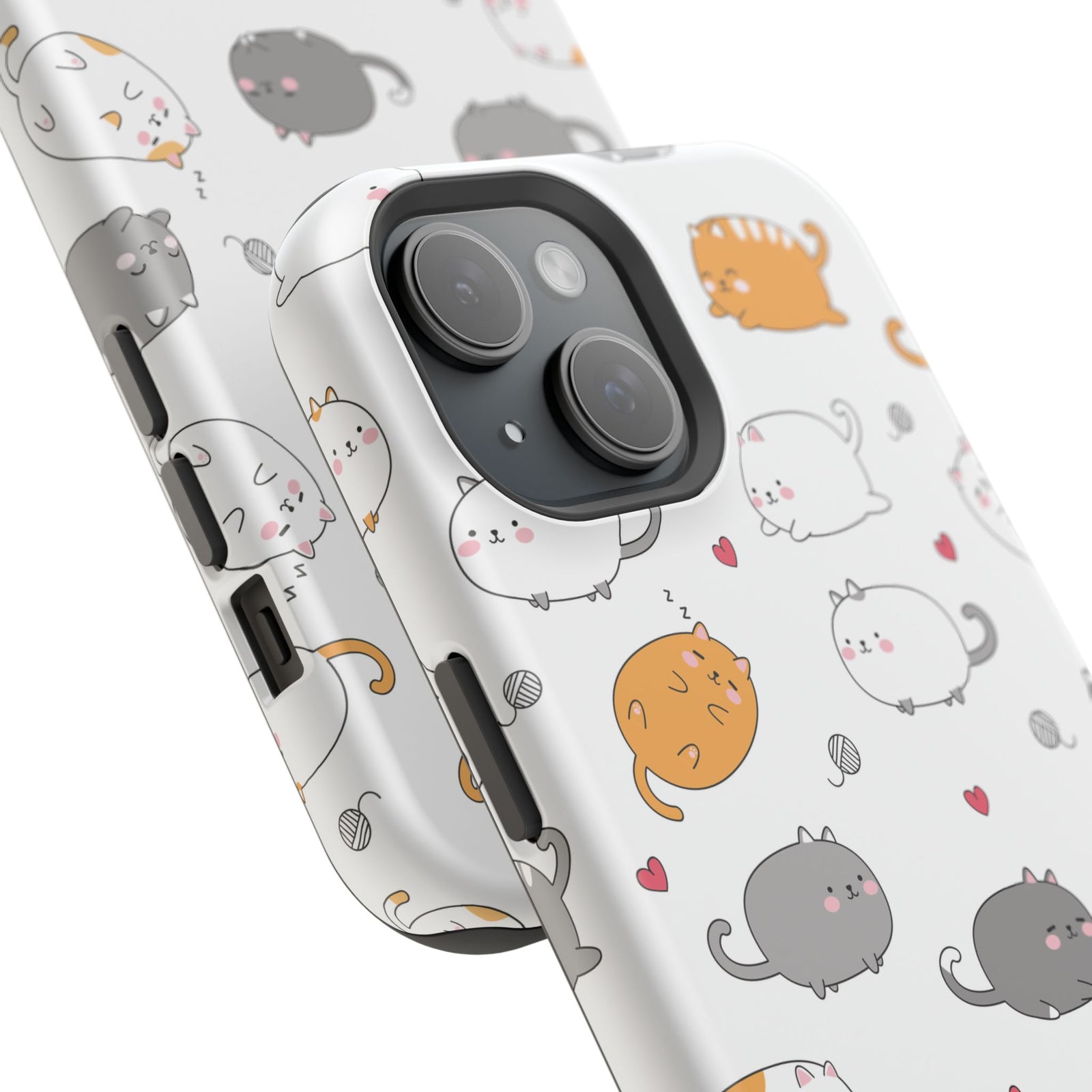 Chubby Cat Cuddle – Magnetic Tough iPhone Case