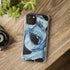 Aqua Surge - Magnetic Clear iPhone Case