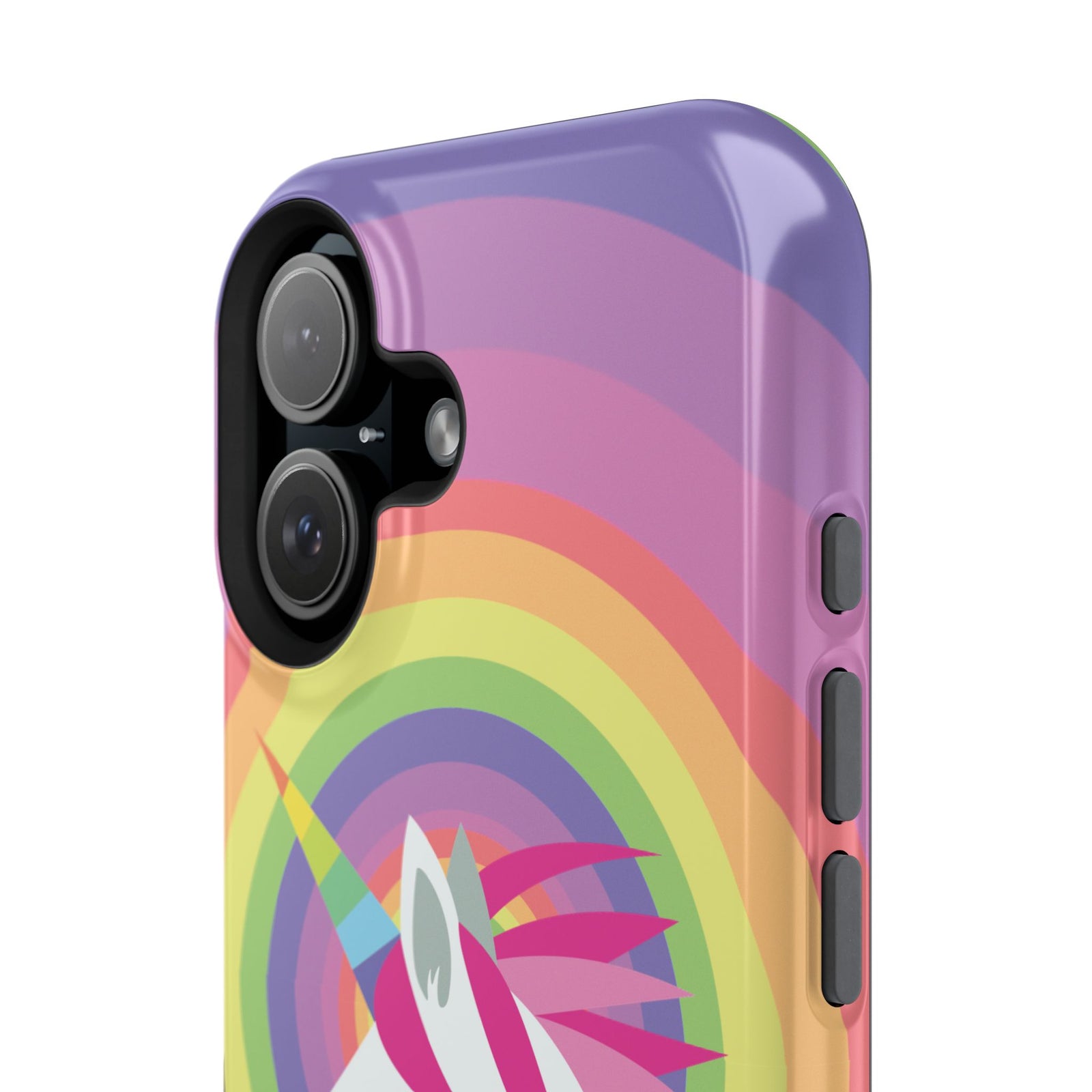 Unicorn’s Rainbow Radiance – Magnetic Tough iPhone Case